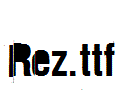 Rez.ttf