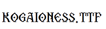 KogaionESS.ttf