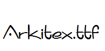 Arkitex.ttf