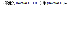 BARNACLE.ttf