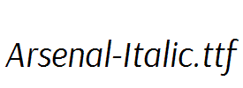 Arsenal-Italic.ttf