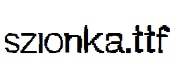 szionka.ttf