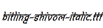 Bitling-shivom-Italic.ttf