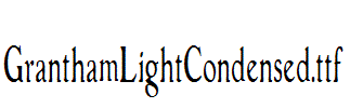 GranthamLightCondensed.ttf