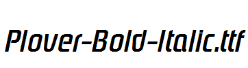 Plover-Bold-Italic.ttf