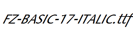 FZ-BASIC-17-ITALIC.ttf