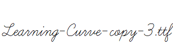 Learning-Curve-copy-3.ttf