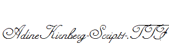 AdineKirnberg-Script1-.ttf