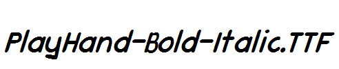 PlayHand-Bold-Italic.ttf