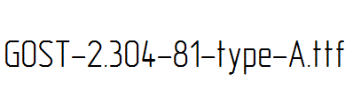 GOST-2.304-81-type-A.ttf