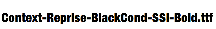 Context-Reprise-BlackCond-SSi-Bold.ttf