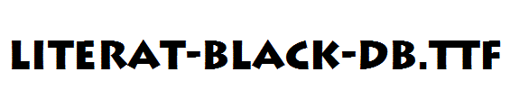 Literat-Black-DB.ttf