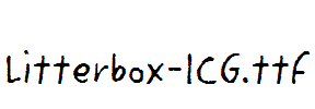 Litterbox-ICG.ttf