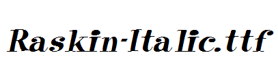 Raskin-Italic.ttf