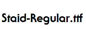 Staid-Regular.ttf