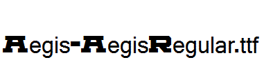 Aegis-AegisRegular.ttf