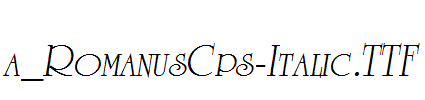 a_RomanusCps-Italic.ttf