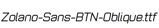 Zolano-Sans-BTN-Oblique.ttf