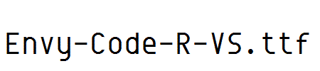 Envy-Code-R-VS.ttf