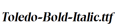 Toledo-Bold-Italic.ttf