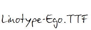 Linotype-Ego.ttf