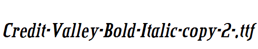 Credit-Valley-Bold-Italic-copy-2-.ttf