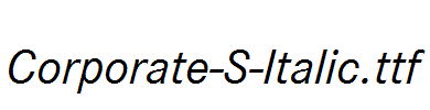 Corporate-S-Italic.ttf