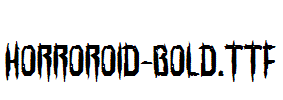 Horroroid-Bold.ttf