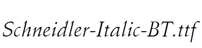 Schneidler-Italic-BT.ttf