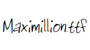 Maximillion.ttf