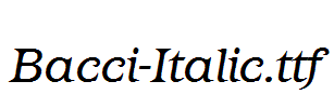 Bacci-Italic.ttf