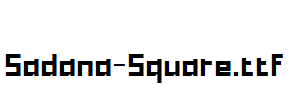 Sadana-Square.ttf