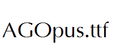 AGOpus.ttf