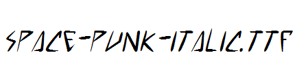 space-punk-Italic.ttf