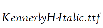 KennerlyH-Italic.ttf