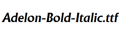 Adelon-Bold-Italic.ttf