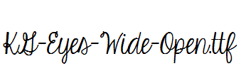 KG-Eyes-Wide-Open.ttf