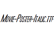 Movie-Poster-Italic.ttf