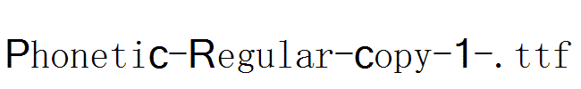 Phonetic-Regular-copy-1-.ttf