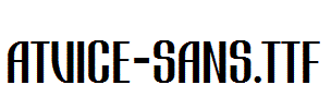 Atvice-Sans.ttf