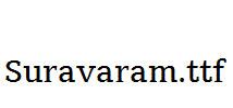 Suravaram.ttf