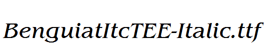 BenguiatItcTEE-Italic.ttf