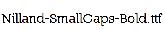 Nilland-SmallCaps-Bold.ttf