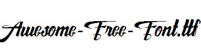 Awesome-Free-Font.ttf