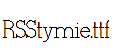 RSStymie.ttf