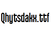 Qhytsdakx.ttf