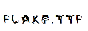 Flake.ttf