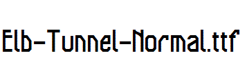 Elb-Tunnel-Normal.ttf