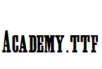 Academy.ttf