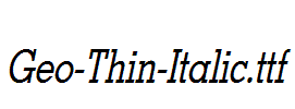 Geo-Thin-Italic.ttf